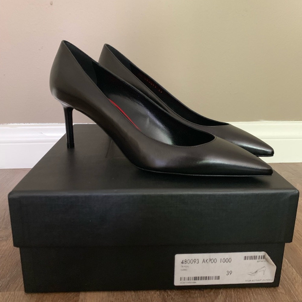 Saint Laurent Kitten Heel Anja Pump